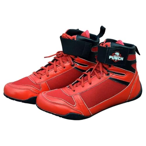 Professional Boxing Shoes Breathable Wrestling Shoes, Training Shoe for Adult & Youth Men Women Non Slip Rubber Sole Lightweight Boots