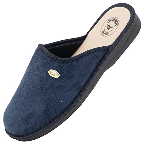 Con queste pantofole invernali uomo da casa anatomiche made in Italy, puoi goderti il massimo del comfort anche nelle giornate più fredde. Realizzate con materiali di alta qualità e una sagoma studiata per garantire un sostegno ottimale al piede, queste pantofole sono la scelta ideale per chi cerca una soluzione calda e confortevole.