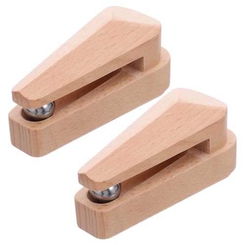 Toyvian Lot De 2 Supports Muraux En Bois Pour Tapisserie Pince Murale Sans Perçage Pour Couverture Serviette Et Tapis Crochet Mural Bois Rustique Pour Cuisine Salle De Bain Salon Et Bar
