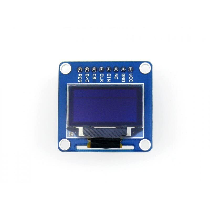 0.96inch OLED (B) 128 * 64 small size Display Module SPI / I2C Interfaces Straight/Vertical Pinheader-image-15