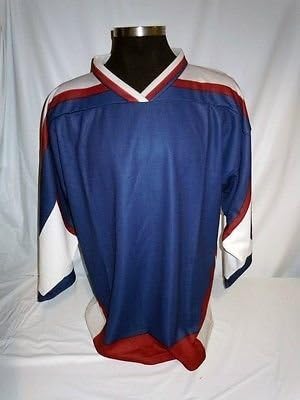 Tulsa In Sacramento Mall a popularity Oilers Blank Hockey Jersey XL Size