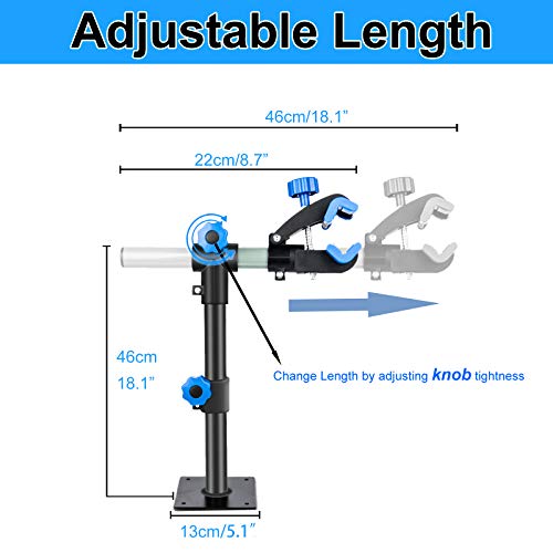 Clothink Bike Repair Stand Wall Mount Height Adjustable, Bicycle Maintenance Workstand Repair Rack For Mountain Road Bikes #TOP2