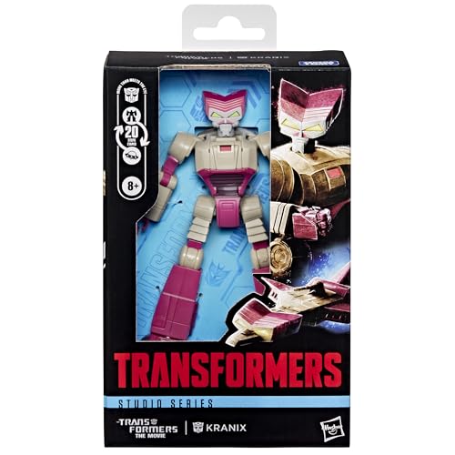 Transformers Studio Series The The Movie Kranix, Deluxe Class 14-cm Converting Action Figure, Robot Toys for Ages 8+