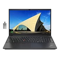 Lenovo 2022 Thinkpad E15 15.6″ FHD IPS 300 nits Business Laptop, AMD Ryzen 7 5700U, 40GB RAM, 2TB PCIe SSD, AMD Radeon Graphics, 720p HD Camera, Windows 11 Pro, Black, 32GB SnowBell USB Card