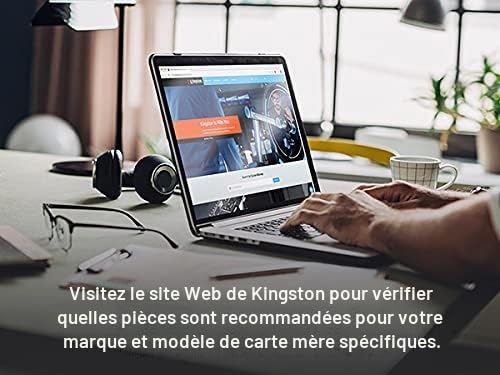 Kingston Memory 4GB DDR4 3200MT/s SODIMM KCP432SS6/4 Mémoire d’ordinateur Portable