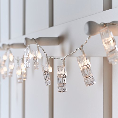 Varal Cordão Decorativo Com Led P/Fotos E Recados 1,80 M