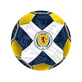 Hy-Pro Balle Souple de 10 cm sous Licence Officielle Scotland FA - Produit d'Écosse, idéal pour Les Enfants, Excellente idée Cadeau de Football américain