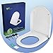 Amzdeal Tapa de wc, Tapa de inodoro con cierre suave y lenta,...