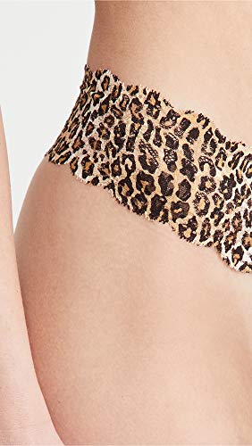 Cosabella Women's Cutie 3 Pack Low Rise Thong, Canvas Tre Nat Leopard, Print, One Size #TOP5
