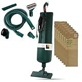 PIESSEONLINE Aspirapolvere VK120 Potente e Silenzioso -RIGENERATO- 20kPa, ASPIRAPOLVERE IMMORTALE, Leggero e Compatto, Basso Consumo, Ideale Per TUTTI I Pavimenti + 2 Anni Di Sacchetti + Tubi