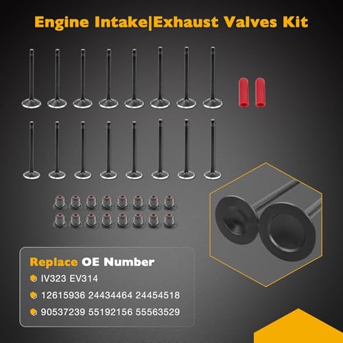 Image of IV323 EV314 2.4L Engine Head Gasket Set, Fit for 10-13 Chevrolet Equinox | Compatible with Captiva Sport Buick Lacrosse Verano GMC Terrain, Replace# HS26466PT S72196