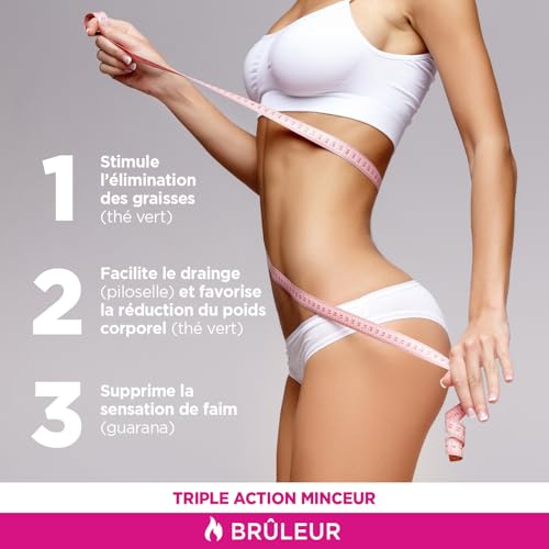 EAFIT MINCEUR Ultra Slim Burner - Complément Alimentaire Bien Être, Formule Minceur + Anti-Retention d'Eau - Perte de Poids Naturelle et Sculpture du Corps - Fabriqué en France - Saveur Fruitée 500ml – Image 4