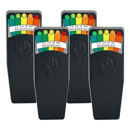 New Upgraded 4 Pack Ghost Hunting Equipment EMF Meter Magnetic Field Detector Spirit Box Paranormal Equipment