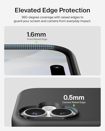 Image of Belkin iPhone 17 Case MagSafe, Dual Layer, Drop Protection, Black