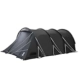 DOD(ディーオーディー) カマボコテント3M【4~5人用】 2ルームテント T5-689-BK