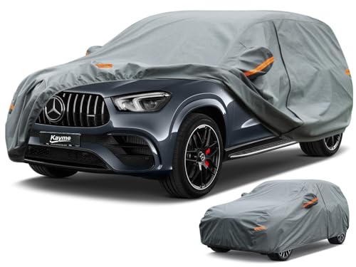 Housse de protection voiture extérieur Kayme anti-pluie et anti-UV pour préserver votre carrosserie