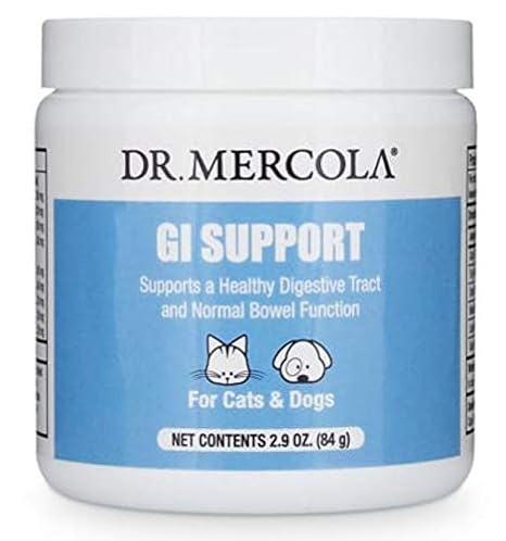 Dr. Mercola GI Support for Cats and Dogs, 2.90 Oz, Non GMO, Soy Free, Gluten Free
