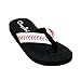 Cocomo Soul Baseball Stitch Leather Flip Flops (8)