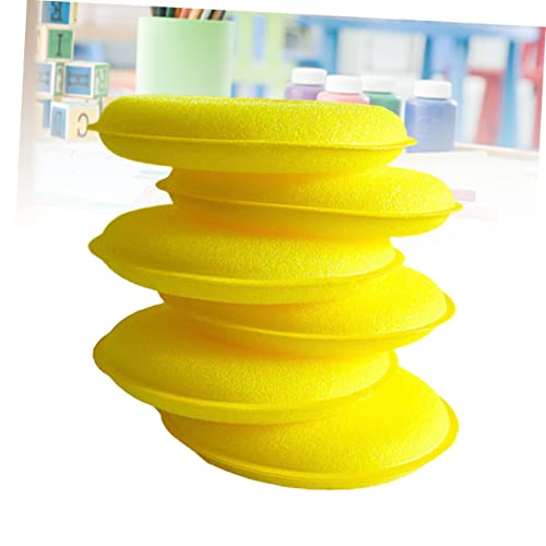 CANIGHT 6Pcs Ferramentas De Limpeza Esponja Redonda Esponja De Espuma Para Polimento De Carro Espuma