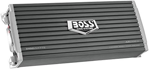 Boss Audio Systems Ar2400 4 Amplificador De Coche De 4 Canales 2400 Vatios Rango Completo Clase Ab 2 4 Ohm Estable Fuente De Alimentacion Mosfet Puente Electronica Amazon Com