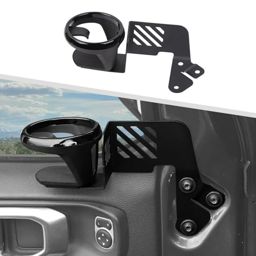Portavasos para puerta Jeep Wrangler JL y Gladiator JT miniatura 1