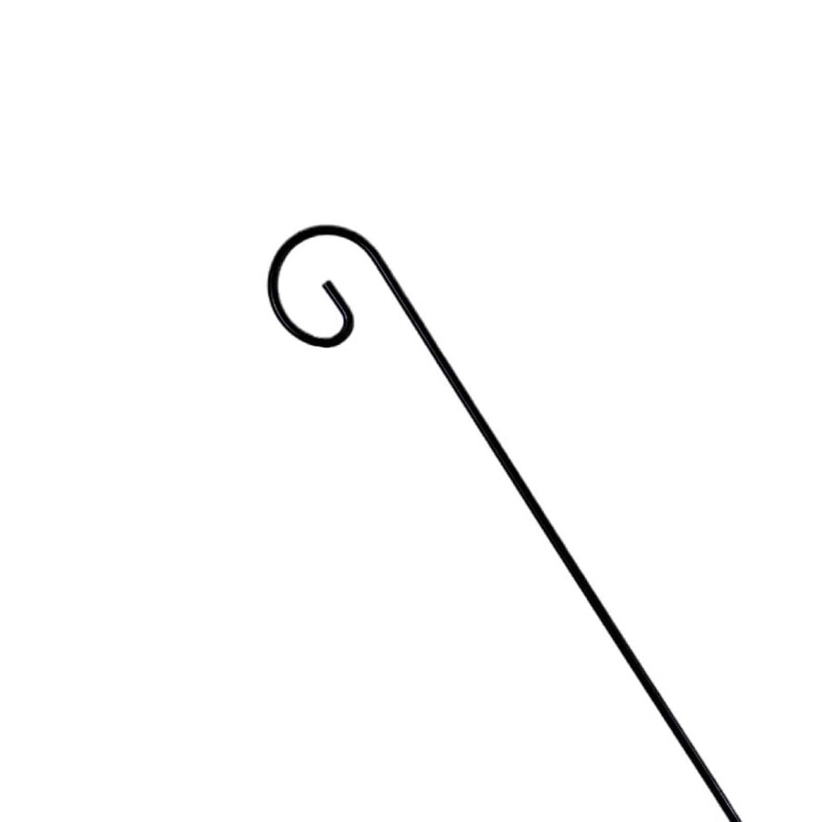 Baoblaze Deck Railling Hook Feeding Station Removable Support Bird Feeder Pole for Garden Outside Lantern Wedding Decor Plant Baskets, 1 Hook