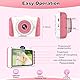 Kinderkamera,3.5”Digitalkamera Kinder,Geschenke für 3 4 5 6 8 7 9 10 11 Jahre Jungen und mädchen, 1080P HD Anti-Drop Fotoapparat Kinder Kamera für Geburtstagsgeschenk Weihnachten Spielzeug - Rosa