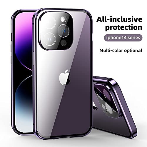 Coque anti-regard iPhone 14 Plus rouge contre les bris - 6