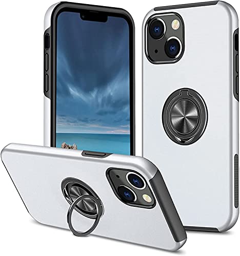 Coque iPhone 13 protection antichoc blanche compatible support aimant
