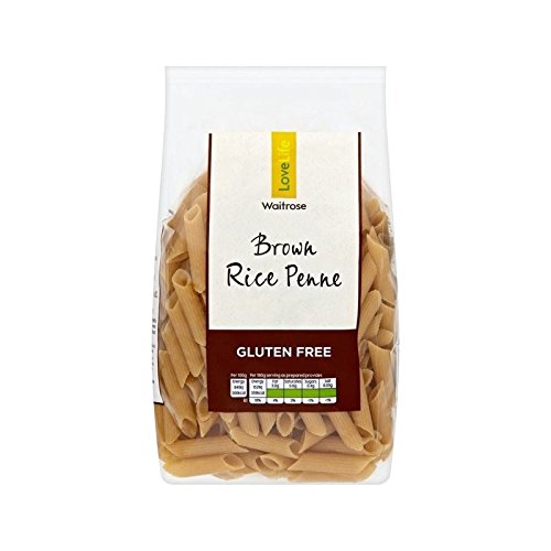 Gluten Free Brown Rice Penne Waitrose Love Life 500g - Pack of 6