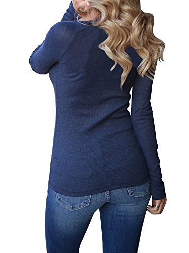 Columbia Women's Canyon Point Long Sleeve Henley, Beet, Medium