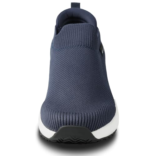 Image of Men's Non Slip Work Shoes Restaurant Waterproof Chef Shoe for Kitchen Hospital Slip-Resistant Air Cushion Sneakers with Easy-Clean Modern Design Breathable Lightweight