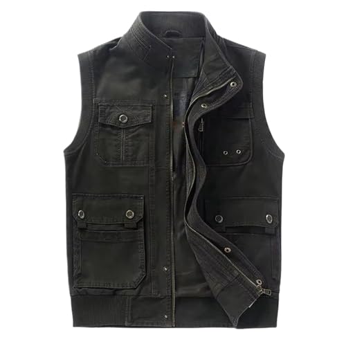 Gilet multi-poches pour homme idéal pour les loisirs en plein air