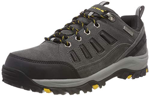 Skechers Men's RELMENT-SONGEO Hiking Boot, Grey, 14 Medium US