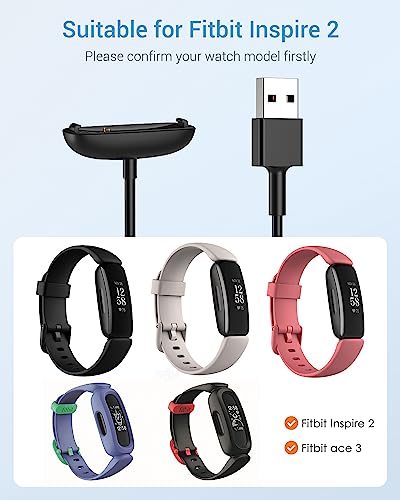 MoKo Caricatore Compatibile con Fitbit Inspire