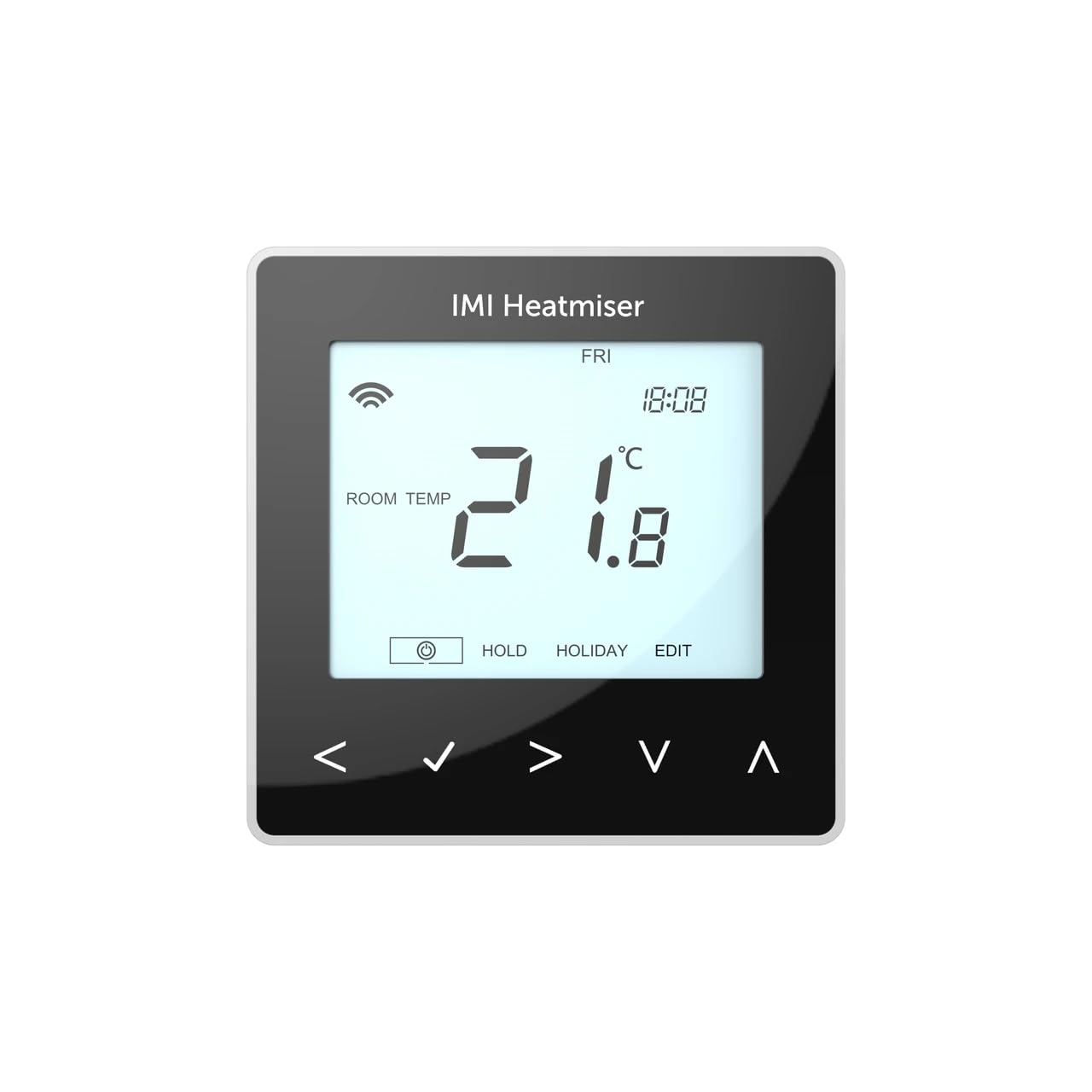 Evo Black Imi Heatmiser Neostat V3 - Wired Programmable Thermostat - (Black) (Latest Version)