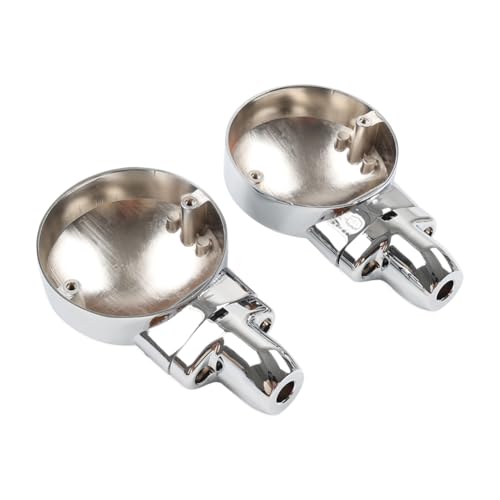 Newsmarts XJ52-HI-7V1T Signal Mount Bracket Front Turn Signal Housing 2 Pcs for Harley for Sportster Street Glide FLHX Aluminum