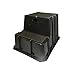 Diversified Plastics Nestable Stepping Stand - Two Steps - 32-1/4"Wx25-3/4"Dx20-1/2"H - Black - Black