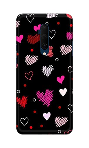 Image of PRINTFIDAA Vibrations of Love Hard Back Cover for OnePlus 7T Pro /OnePlus 7 Pro Back Cover -(P6) KAT1009