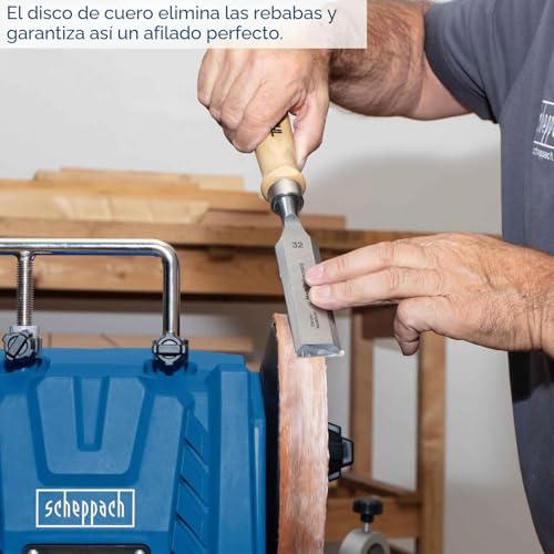 Afiladora al agua Scheppach Tiger 5000s para herramientas de carpintería 6