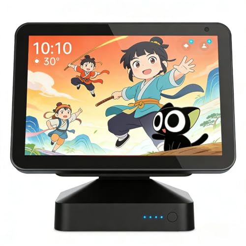 Amazon | Echo Show 8 第 3 世代専用 バッテリースタンド ブラック