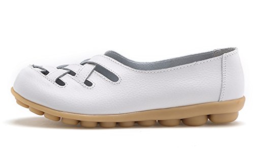 Image of VenusCelia Women's Braided-Nests Walking Flat Loafer