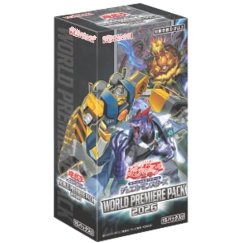 遊戯王OCG WORLD PREMIERE PACK 2026 シュリンク付き Amazon.co.jp: 遊☆ 戯☆ 王 OCG WORLD PREMIERE PACK 2026 BOX