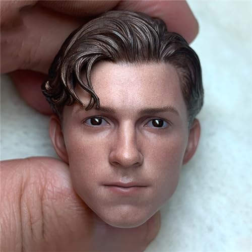 RoofWorld 1/6 Scale Male Head Sculpt Handsome Boy Peter Parker for 12 inches Action Figure Body