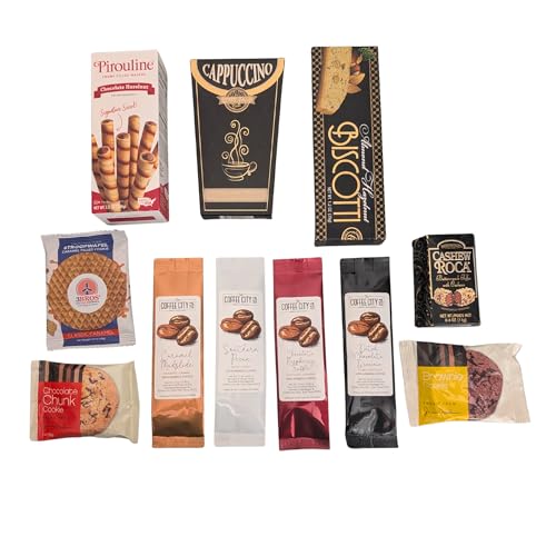 Gourmet Coffee Gift Box with Treats