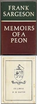 Hardcover Memoirs of a peon. Book