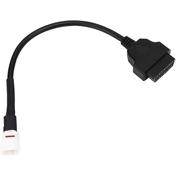 Gorgeri Diagnostic Cable 4 Pin to OBD2 Error Code Reader Motorcycle Scanner Diagnostic Cable Suitable for Popular