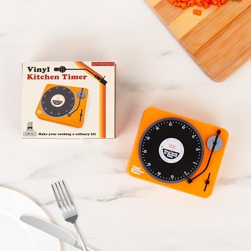Minuteur orange Gift Republic taille unique compact à sonnerie claire - 7