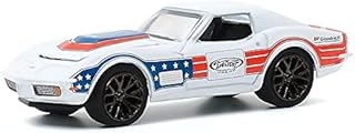 Greenlight 39040-F Detroit Speed, Inc. Series 1 - 1972 Chevy Corvette - Red, White and Blue 1/64 Scale