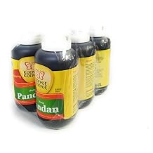 Koepoe-koepoe Pandan Paste, 60 ml/ 2 Oz Pack of 6